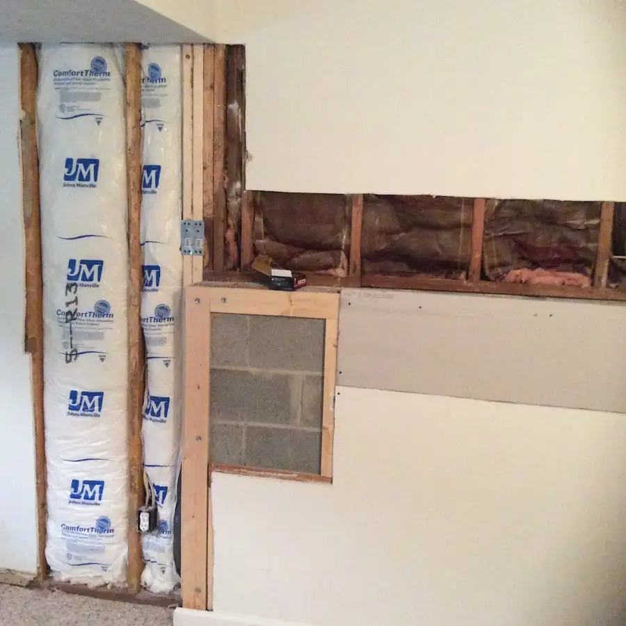 Wall insulation replacement during Contents Cleaning & Restoration in Inverness